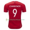 Polen Robert Lewandowski 9 Uitshirt WK voetbal 2018